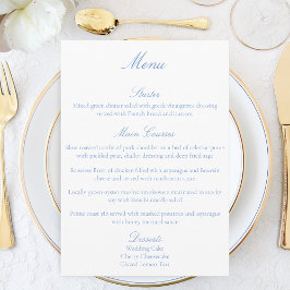 White Unicorns Kärlek par Meny