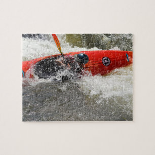 White Vatten Kayak Äventyr - 8 x 10 Pussel