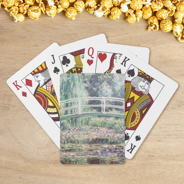 White Vatten Lilies | Claude Monet Casinokort (Skapare uppladdad)