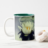 White Vatten Lily Lotus Personlig