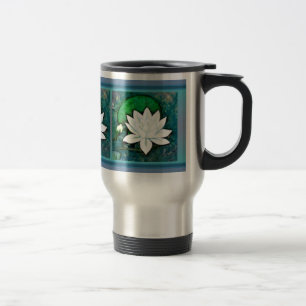 White Vatten Lily Mugg