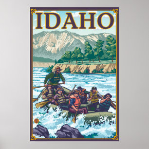 White Vatten Raiting - Idaho Poster
