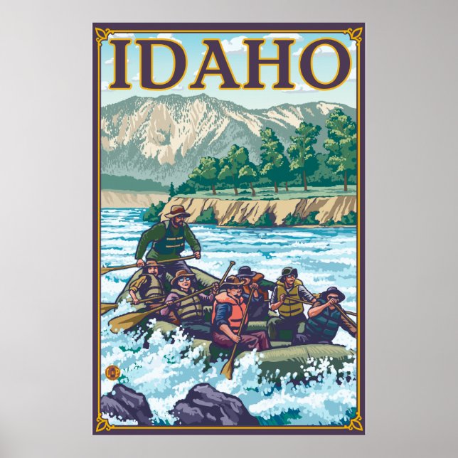 White Vatten Raiting - Idaho Poster (Framsidan)