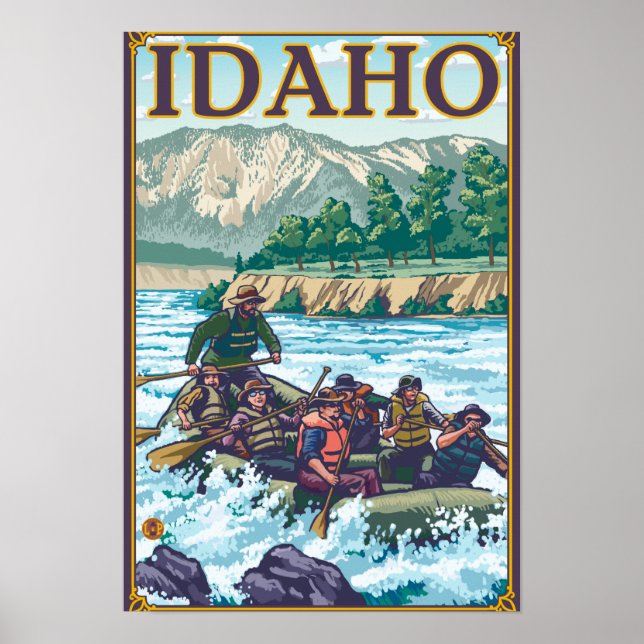 White Vatten Raiting - Idaho Poster (Framsidan)