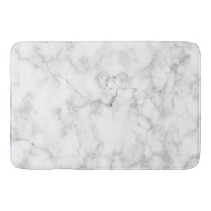 White Veins Marble Bath Mat Badrumsmatta