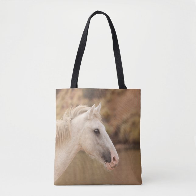 White Vild Horse Tygkasse (Framsida)