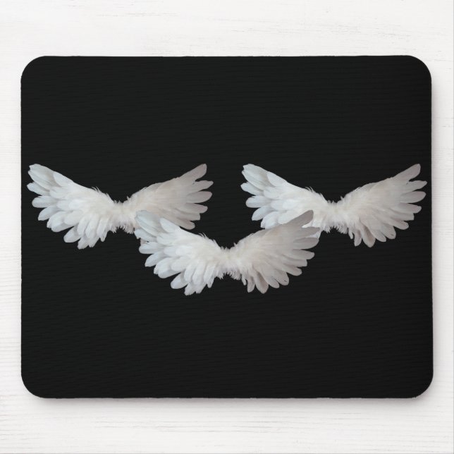 White Vingar Mousepad Musmatta (Framsidan)