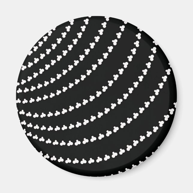 White Vortex Magnet (Framsidan)