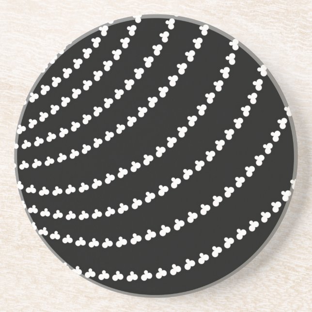 White Vortex Underlägg (Framsidan)