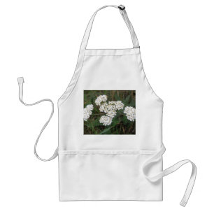 White Wildblommor Apron Förkläde