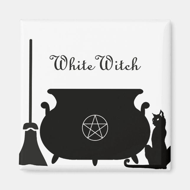 White Witch Magnet (Framsidan)