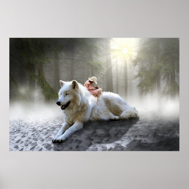 White Wolf Poster (Framsidan)