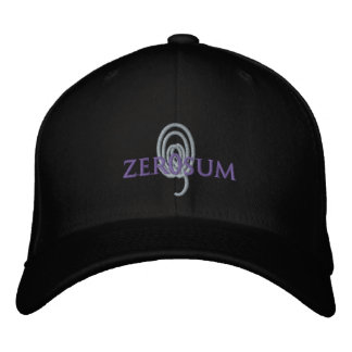White Zeta Hat Broderad Keps