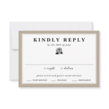 White Zinnia Flower Taupe & Ivory Blommigt Bröllop