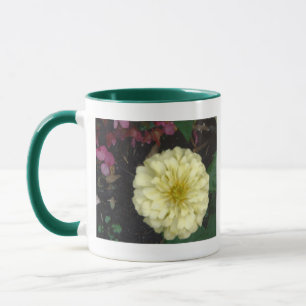 White Zinnia Mugg