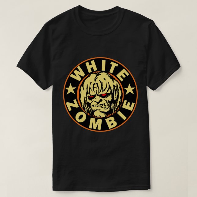 White Zombie Colorized Classic T-Shirt (Design framsida)