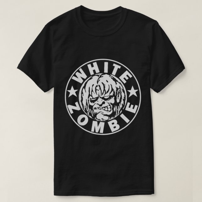 White Zombie White Classic T Shirt (Design framsida)