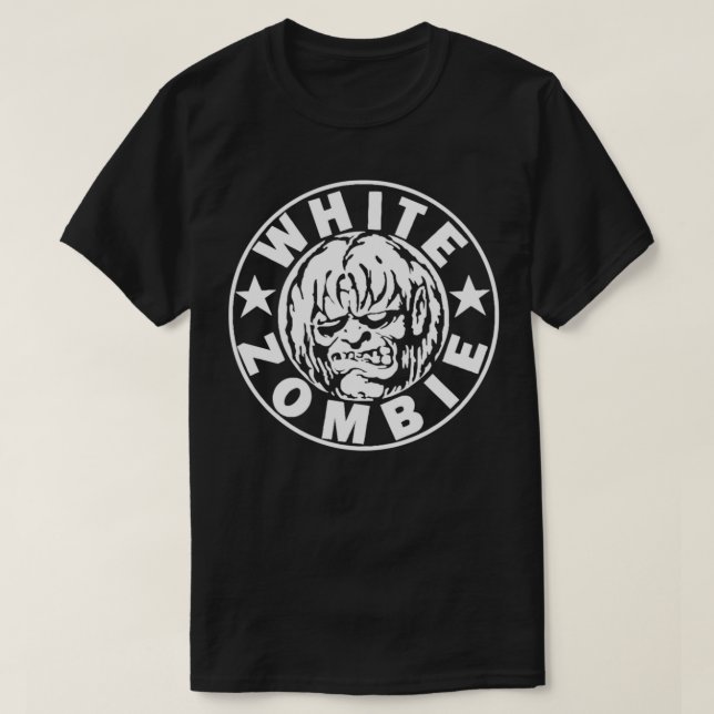 White Zombie White T Shirt (Design framsida)