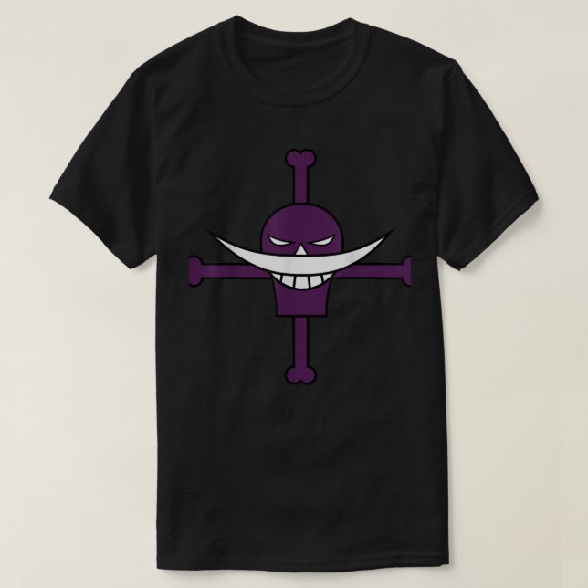 Whitebeard Piratess Flagga T Shirt (Design framsida)