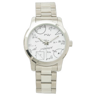Whiteboard Oversized Silver Bracelet Watch Armbandsur