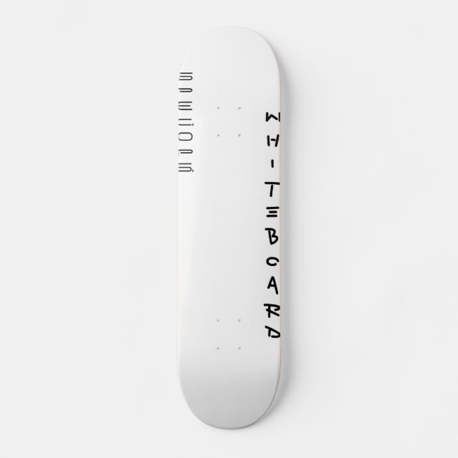 WhItEbOaRd Skateboard Bräda 19,5 Cm (Framsida)