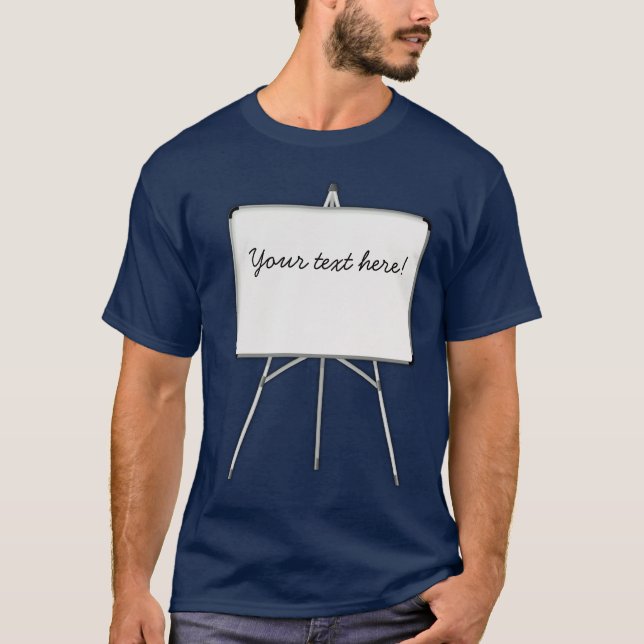 Whiteboard T Shirt (Framsida)