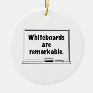 Whiteboards är anmärkningsvärd julgransprydnad keramik