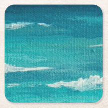 Whitecaps Warm Turcos ise Bukt Vatten