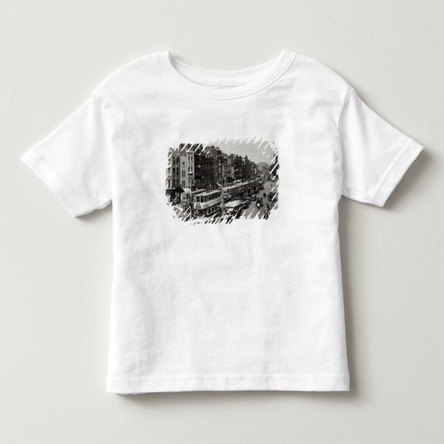 Whitechapel kickgata, London, c.1930 T-shirt (Framsida)