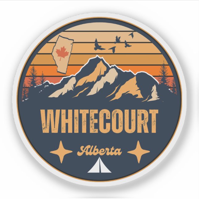 Whitecourt, Alberta Klistermärken (Framsida)