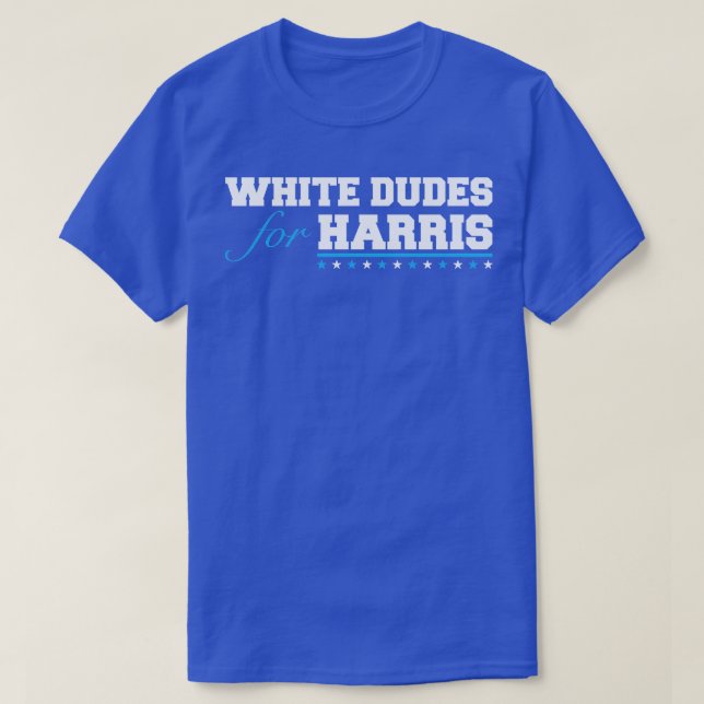 whitedudesforharris 10 t shirt (Design framsida)