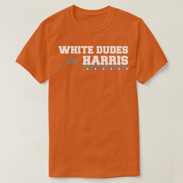 whitedudesforharris Pin T Shirt (Design framsida)