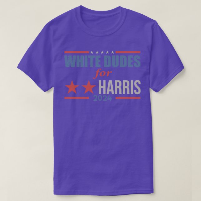 WhiteDudesForKamala T Shirt (Design framsida)