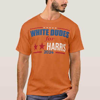 WhiteDudesForKamalaHarris T Shirt
