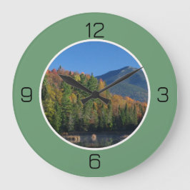 Whiteface Mountain, Adirondack Autumn Party Stor Klocka