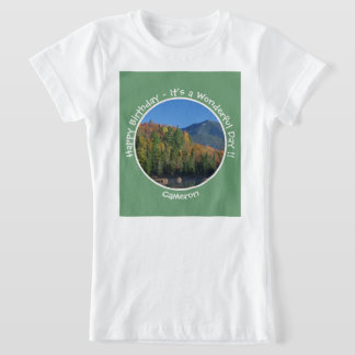 Whiteface Mountain, Adirondack Autumn Party T Shirt
