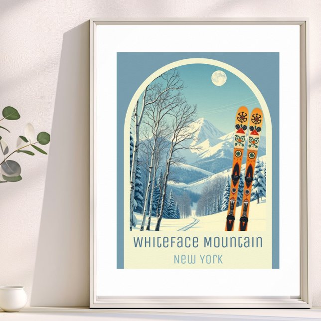 Whiteface Mountain New York ski resort  Poster (Skapare uppladdad)
