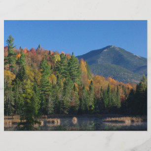 Whiteface Mountain över Little Cherrypatch Pond Reklamblad