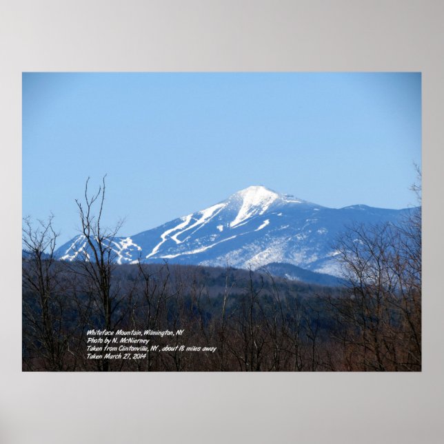 Whiteface Mountain Poster (Framsidan)