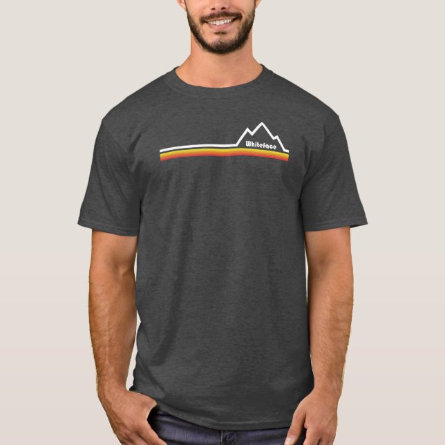 Whiteface Mountain T Shirt (Framsida)