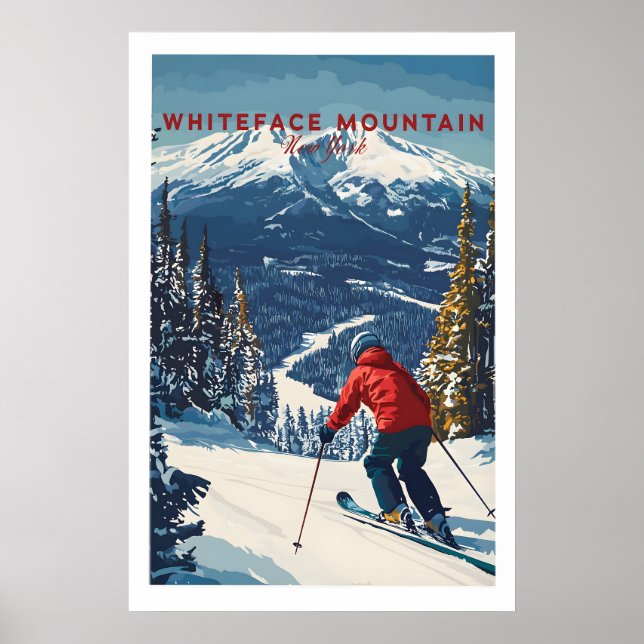 Whiteface Mountain Tryck 1 (Framsidan)