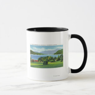 Whiteface Mt i Sjö Avstånd Mugg