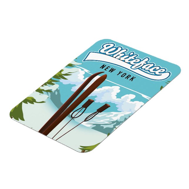 Whiteface New York till Ski Magnet (Vänstra Sidan)