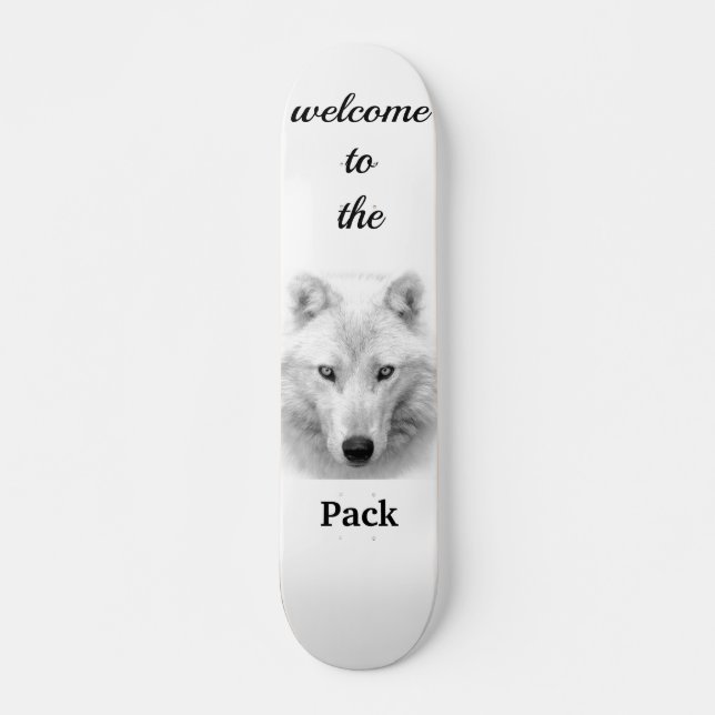 Whitefang Skate Board (Framsida)