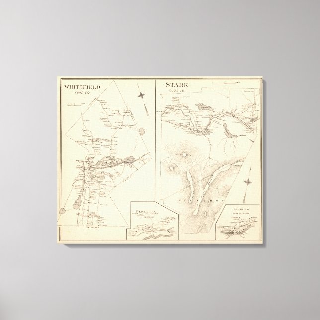 Whitefield, Stark Canvastryck (Framsida)