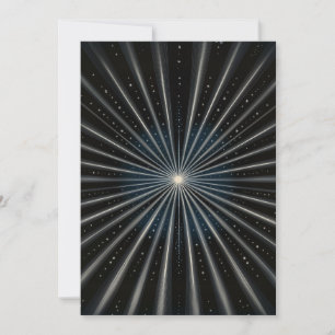 Whitefire Supernova Cosmic Galaxy Star White Black Inbjudningar