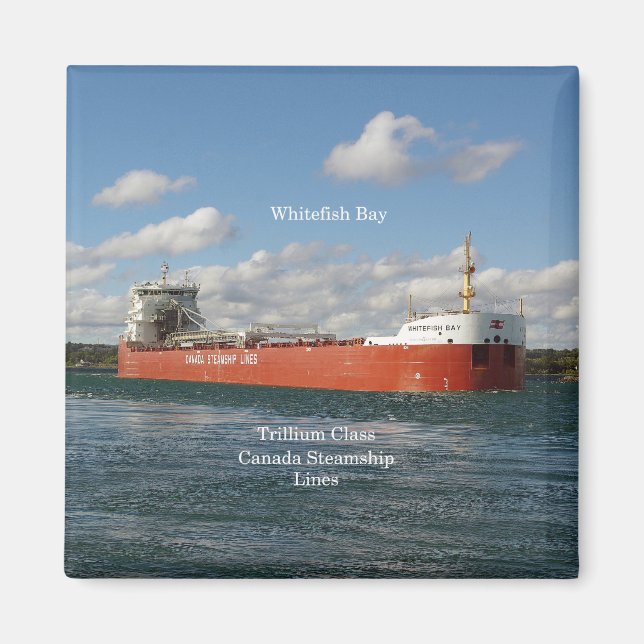 Whitefish Bay magnet (Framsidan)