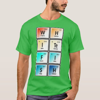 Whitefish City Periodic Bord T Shirt