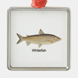 Whitefish Julgransprydnad Metall