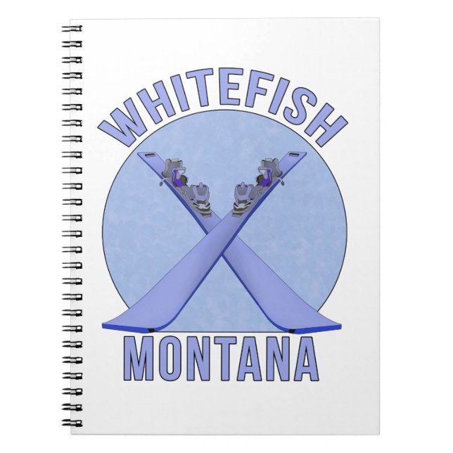 Whitefish, Montana Anteckningsbok (Framsidan)